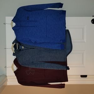 3 Under Armour sweatshirts size small